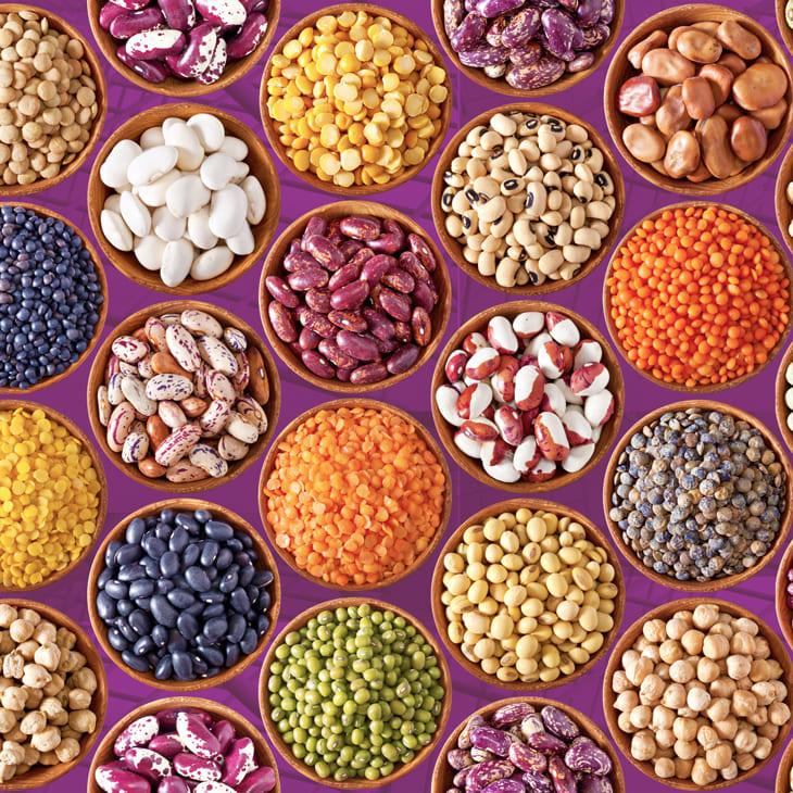 Assorted Beans and Lentils